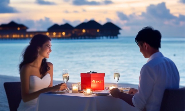  Cơ hội vi vu Maldives khi mua trang sức cưới DOJI 