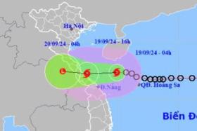  Bão số 4 lao nhanh vào đất liền, chiều nay đổ bộ từ Quảng Trị đến Nam 第1张