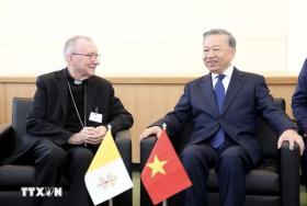  Tổng Bí thư, Chủ tịch nước Tô Lâm gặp Thủ tướng Vatican 第2张