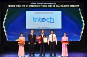 TNTech được vinh danh Top 10 DN Công nghệ số xuất sắc Việt Nam năm 2024