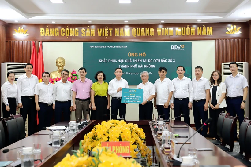  BIDV dành 100.000 tỷ đồng giảm lãi suất cho khách hàng bị thiệt hại do bão 第1张