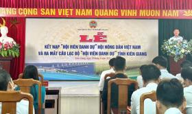 Hội Nông dân tỉnh Kiên Giang kết nạp 45 hội viên danh dự, có nhiều nhà khoa học, công chức, chủ doanh nghiệp  第3张