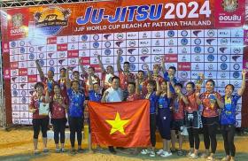 Jujitsu Việt Nam xếp Nhất toàn đoàn giải World Cup bãi biển thế giới 2024  第1张