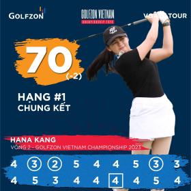 Hana Kang vô địch giải Golfzon Vietnam Championship 2023  第1张