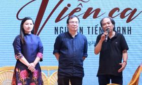  Nhà thơ Nguyễn Tiến Thanh ra mắt tập thơ &quot;Viễn ca&quot;