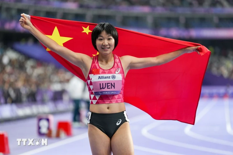  Đoàn Trung Quốc giữ vững ngôi đầu bảng tổng sắp huy chương Paralympic 2024 第1张