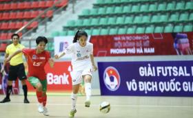  Thái Sơn Nam TP.HCM vô địch lượt đi giải Futsal nữ VĐQG 2024 