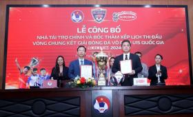  Công bố Nhà tài trợ chính Giải bóng đá vô địch U15 Quốc gia - Cúp Acecook 2024