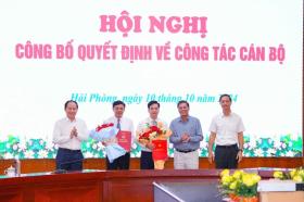  Bản tin 8H: Bổ nhiệm Giám đốc Sở Nội vụ, Phó Trưởng ban Tổ chức Thành ủy Hải Phòng 