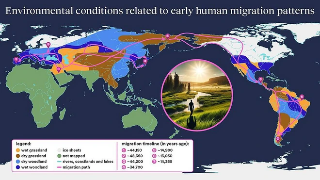  Phát hiện yếu tố ảnh hưởng đến sự di cư của con người thời tiền sử 