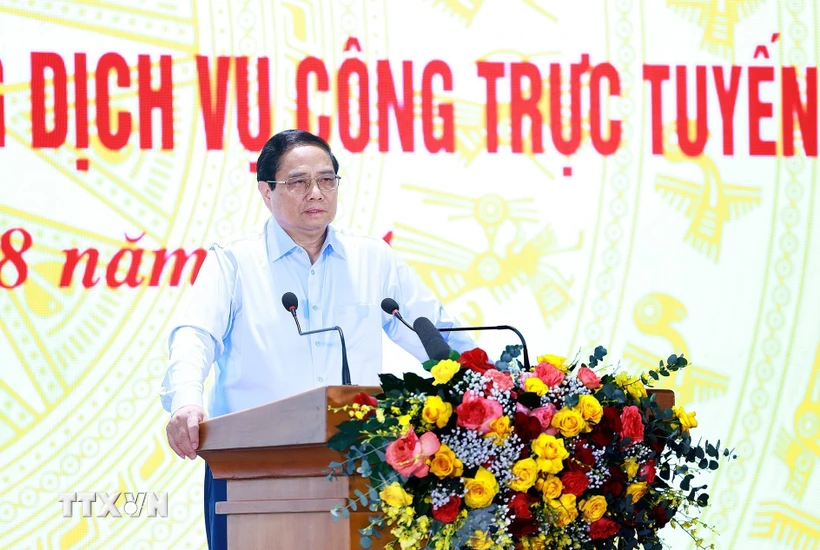  Thủ tướng Phạm Minh Chính chủ trì Hội nghị về dịch vụ công trực tuyến 