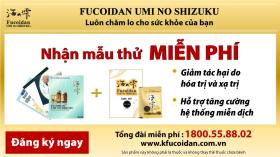 Thực phẩm bảo vệ sức khỏe Fucoidan từ Nhật