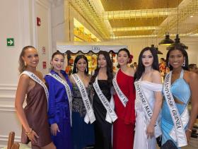 Kỳ Duyên nhận mưa lời khen khi vừa nhập cuộc Miss Universe 2024