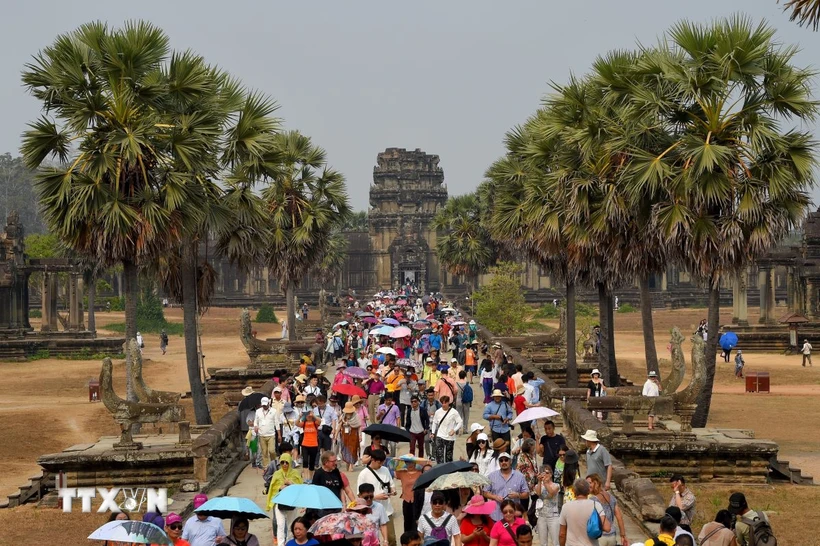  Campuchia cho phép du khách quốc tế tự do chụp ảnh tại Công viên khảo cổ Angkor 